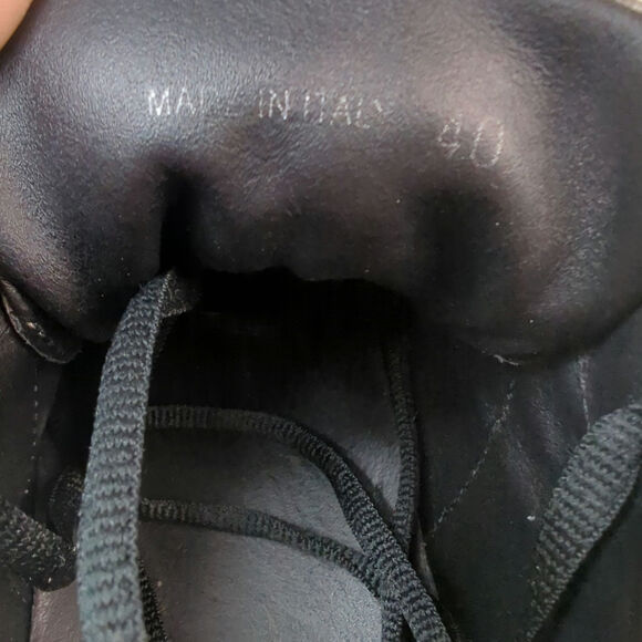 M.Gemi Snake Print Leather Low Top Fashion Sneaker 40 - Picture 6 of 7